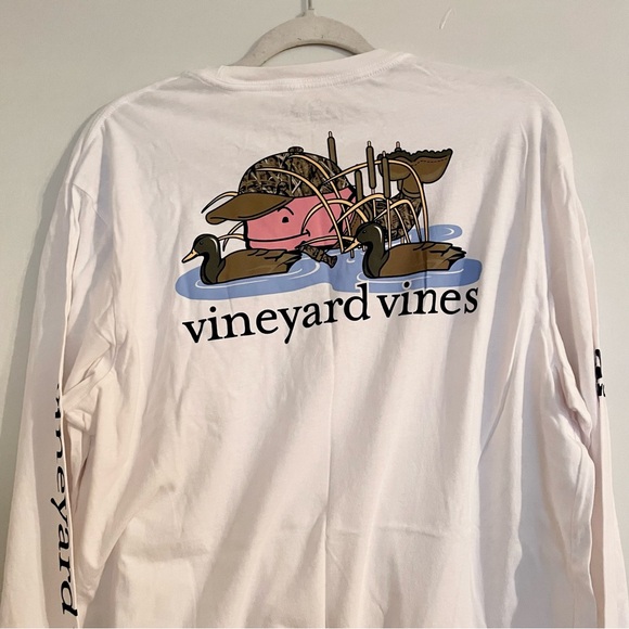 Vineyard Vines white long sleeve shirt - Picture 9 of 11